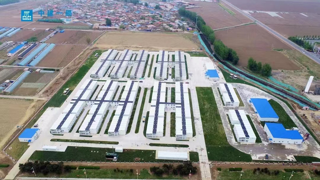 眾志成城，共同抗疫！廣恒防水馳援遼陽(yáng)方艙醫(yī)院項(xiàng)目。